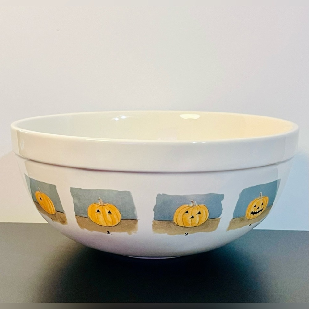 Rae Dunn XL Happy Halloween Candy Bowl